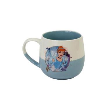 Imagem de Caneca Xicara Princesas Classicos Disney Maggie Bela Cinderela Branca 