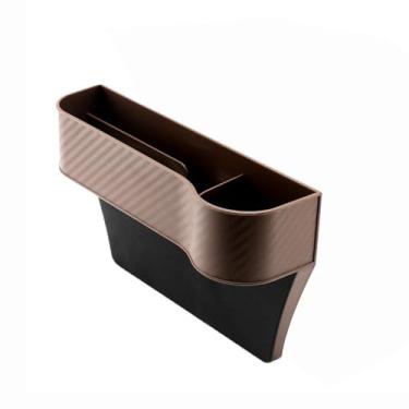 Imagem de Tbest Organizador do Assento do Carro Multifuncional Caixa de Armazenamento Universal do Banco Dianteiro Plástico Plástico Durável Projeto (Para o lado do motorista)