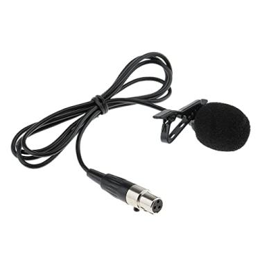 Imagem de Generic Microfone de Lapela XLR de 3,5 Mm, ângulo Reto/reto, 3 Pinos, Mini Microfone de Lapela para Microfone, Megafones E Laptop, XLR 3Pin
