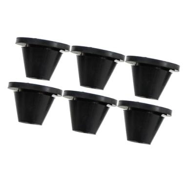 Imagem de JicSuXi 6x Juntas de Ilhós de Tampa Lateral, Ilhós de Borracha Preta, Substituições Diretas, Acessórios de Manutenção, Arruelas, Espaçadores para, de 1996 a 2007