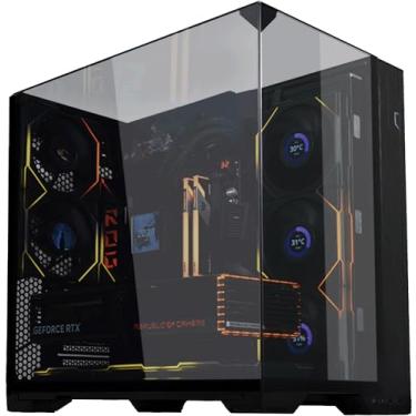 Imagem de Gabinete Gamer Lian Li O11 Vision Compact Preto O11VPX-M BLACK