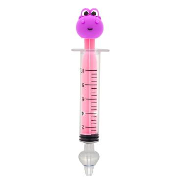 Imagem de Lavador Nasal Dino Roxo Buba 16997 Silicone Infantil