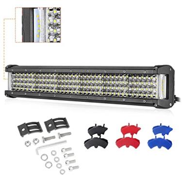 Imagem de Barra de luz de LED 462 cm, luz de LED para direção de 462 W, luz de LED para quadriciclos, luz de trabalho off-road de LED, luz de neblina à prova d'água para caminhão, carro, quadriciclo, barco UTV