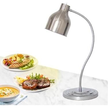 Imagem de Lâmpada De Aquecimento De Alimentos Comercial 500w Lâmpada De Aquecimento De Alimentos De Cabeça Dupla Rotação De 360 ° Esticável Até 70 Cm Lâmpada De Aquecimento Independ, A, 1