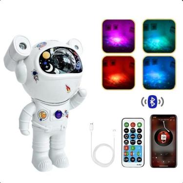 Imagem de Luminária Projetor Astronauta Som 110V/220V Controle - LIPPIN, Bivolt