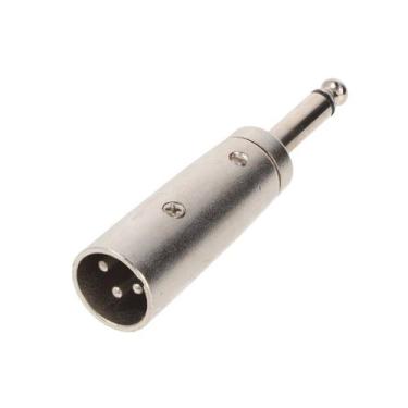 Imagem de Xlr Cannon Macho Para P10 Mono Macho De Metal Profissional - MXT