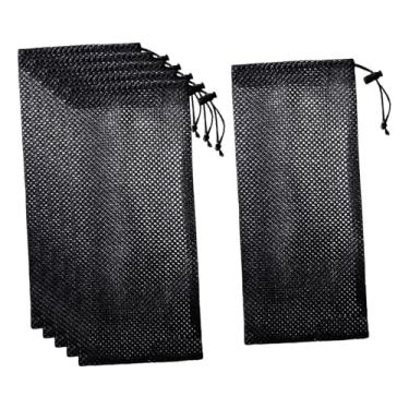 Imagem de Ｂｅｓｇａ Alimentador de pássaros 6x, ferramenta de fornecimento de comida para pássaros, alimentação de tentilhões selvagens, rede de alimentação suspensa de, Preto