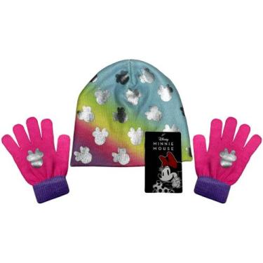 Imagem de Kit Acessórios Inverno Infantil Menina Personagem Minnie Mouse - Color