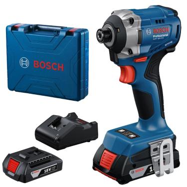 Imagem de Chave de Impacto 215Nm Bateria 18V com 2 Baterias e Maleta GDR 18V-215 BOSCH