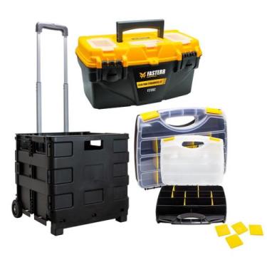 Imagem de Kit de Caixa/Maleta Organização e Transporte Fasterr - Fasterr Tools