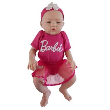 Imagem de Bebê Reborn Boneca Menina Realista De Silicone Com Acessórios
