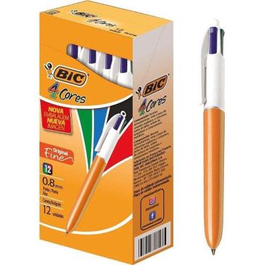 Imagem de Caneta Esferografica Bic 4 Cores Fine