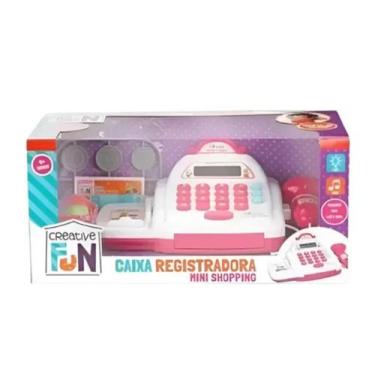 Imagem de Caixa Registradora Infantil Creative Fun MiniShopping BR1182 - Multiki