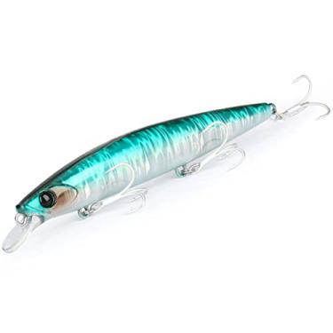 Imagem de ZZTWER Ultra Long Casting 135S Saltwater Sinking Minnow 135 mm 26,4 g Tungaten Isca de pesca de robalo duro