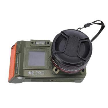 Imagem de aqxreight Câmera Digital 4K 4K de 70mp Com Flash 50x Zoom Wi -Fi DSLR Câmera Com Tela Flip de 3 "e Sapatos Quentes Foco F1.8 Abertura para Fotografia Vlogging Youtube Iniciantes (Verde oliva)