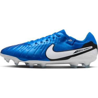 Imagem de Nike Tênis masculino com cadarço Legend 10 PRO FG, Branco (Soar White), 38 BR