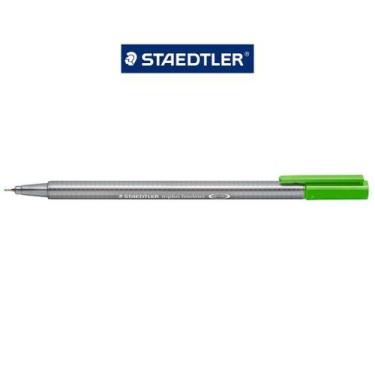 Imagem de Caneta Ponta Fina Fineliner Triplus STAEDTLER 0.3mm, Verde Salgueiro-5