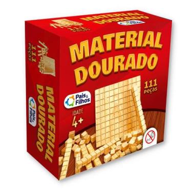 Imagem de Jogo Material Dourado 111 peças - 2922 - Pais e Filhos