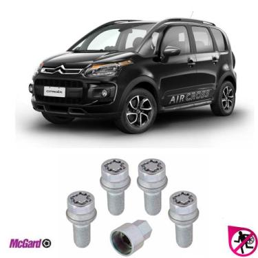 Imagem de Kit Parafuso Trava Antifurto Roda Citroen C5 e C6 Original - MCGARD