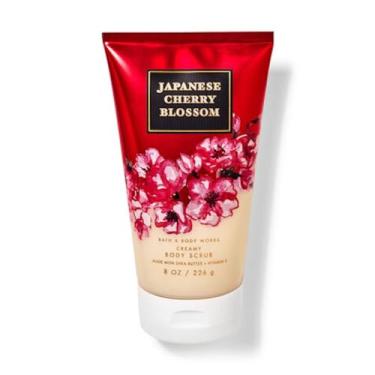 Imagem de Bath and Body Works Esfoliante corporal cremoso com flor de cerejeira japonesa 236 ml (flor de cerejeira japonesa)