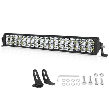 Imagem de OFFROADTOWN Barra De Luz Led 20 Polegadas 110 W Para Direção Off-Road, Proteção Contra Neblina, Para-Choque Dianteiro, Caminhonete, Picape, Quadriciclo, Utv, Suv, Carrinho