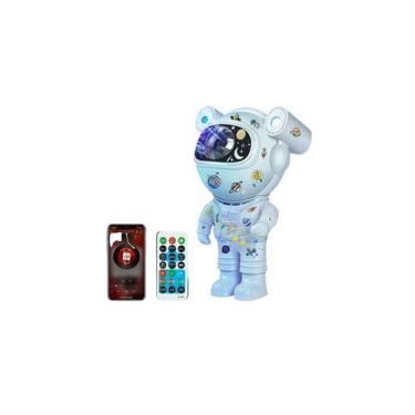 Imagem de Lâmpada de projetor Astronaut Galaxy com alto-falante Bluetooth - Ligh
