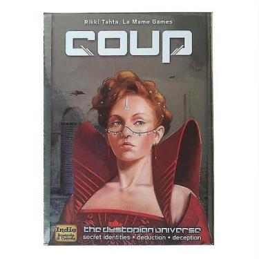 Imagem de Jogos de cartas indie tabuleiros e cartas coup the dystopian universe 