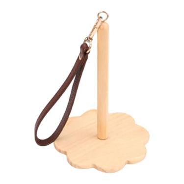 Imagem de CarpNettore Suporte Leve de Madeira para Novelos de Lã, Suporte para Linha de Crochê para Iniciantes em Costura E Artesanato, Style C