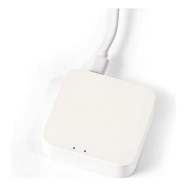 Imagem de Gateway Hub Inteligente Tuya, Wifi + Bluetooth, Branco, Controle Por Wifi, Compatível com App Tuya Smart, Para Residências Inteligentes