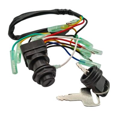 Imagem de Marine Boat 703 82510 43 00 caixa de controle remoto conjunto chave interruptor de ignição para Yamaha 2 e 4 tempos 6-300 HP motores de popa 703 82510 42 00