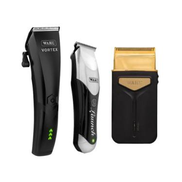 Imagem de Kit Especial Wahl Vortex Launch Acabamento Travel Shaver