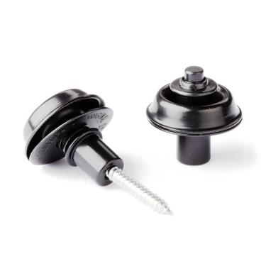 Imagem de Dunlop SLS1403BK Straplok Sistema de retenção de alça de montagem embutida, preto