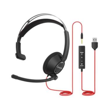 Imagem de Fone De Ouvido Com Cancelamento De Ruído Com Microfone Para Laptop PC 