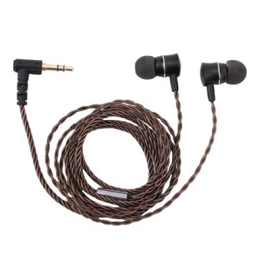 Imagem de Asixxsix Fones de ouvido intra-auriculares, fones de ouvido com fio HiFi com cabo OFC IEM para músicos, fones de ouvido IEM com fio para jogos, celulares, tablets, laptops e PCs
