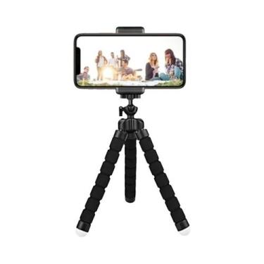 Imagem de Suporte Universal Mini Tripé Octopus Monopé Para Celular, Câmera E Web