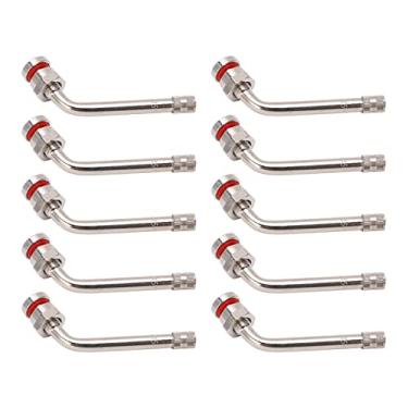 Imagem de Válvula de Pneu de Caminhão Hastes OE:, 10 PCS Válvula de 60 Graus Haste Com Diâmetro Inferior de 16 Mm, 90 Mm de Comprimento para Alcoa 22,5in 24,5in Rodas de Alumínio