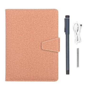 Imagem de VBESTLIFE Conjunto de Notebooks Digitais de Caneta Inteligente, 3 Em 1 OCR Reconhecimento de Texto Em Tempo Real (Marrom)