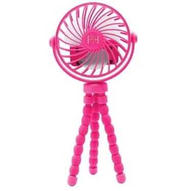 Imagem de Ventilador de carrinho Paris Hilton – Ventilador portátil de encaixe para bebês e crianças, resfriamento ajustável de 3 velocidades para viagens, uso ao ar livre e diário