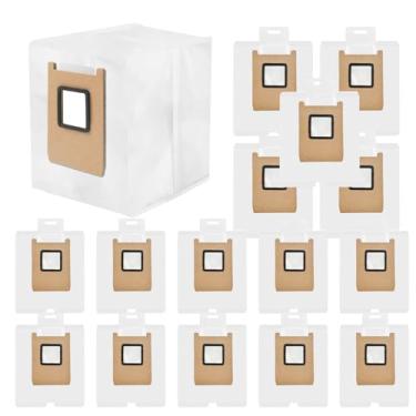 Imagem de Aliddle Pacote com 16 sacos de pó de substituição para aspirador de pó Eufy E25 Omni E28 Omni Robot Vacuum, 3 camadas à prova de vazamento, sacos de poeira E25