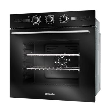 Imagem de Forno Elétrico Digital de Embutir Mueller Preto 70 Litros com função fryer MFE70K 220V