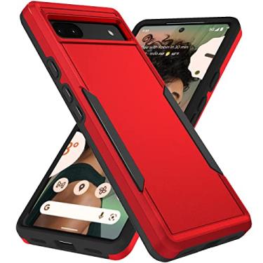 Imagem de SORAKA Capa para Google Pixel 6A Capa rígida de PC Capa macia de TPU para para-choques Capa robusta de ajuste fino Capa Google Pixel 6A