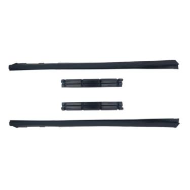 Imagem de Protetor difusor de extensão de spoiler labial de saia lateral de carro compatível com Camaro CS 2016-2023 acessórios de avental divisor de saia lateral do carro