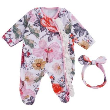Imagem de Conjunto de roupas para boneca Reborn de 17 a 22 polegadas com faixa d