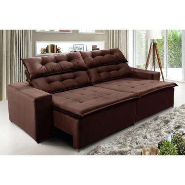 Imagem de Sofá Concepit 290cm Retrátil Reclinável com Molas espirais - WS estofados