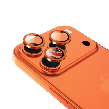 Imagem de Película para câmera iPhone 17 Pro/ 17 Pro Max, Originais iPlace, Laranja