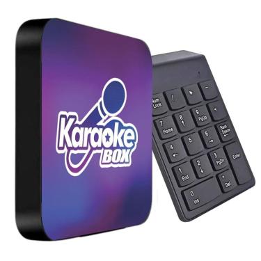 Imagem de Karaoke Box Profissional + 2 Microfones 2000 Mil Músicas