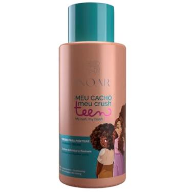 Imagem de Inoar, Meu Cacho Meu Crush Teen Creme de Pentear para Cachos Nutridos, Brilhantes e Sem Porosidade – 500ml
