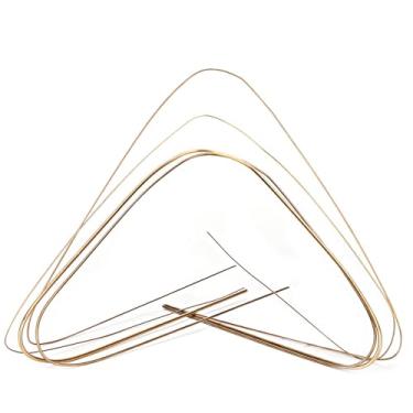 Imagem de FOLOSAFENAR 4 hastes de solda de cobre douradas e prateadas de 0,5 mm, 0,7 mm, 1,0 mm, 1,5 mm, fio flexível e de solda para kit de fabricação de joias, materiais de soldagem