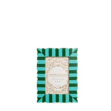 Imagem de Shiraleah Moldura Viva com borda cortada de 10 x 15 cm, verde