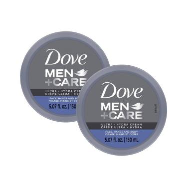 Imagem de Creme hidratante Dove Men Plus Care Ultra Hydra, pacote com 2 unidades